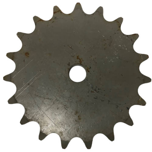 100A19 19-Tooth, 100 Standard Roller Chain Type A Sprocket (1 1/4" Pitch)