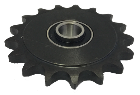 16B335 17-Tooth, 50 Standard Roller Chain Idler Sprocket (1/2" Bore) - Froedge Machine & Supply Co., Inc.