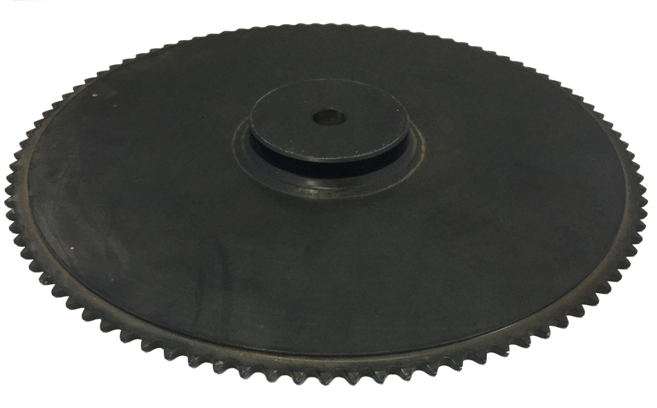 35B96 96-Tooth, 35 Standard Roller Chain Type B Sprocket (3/8" Pitch) - Froedge Machine & Supply Co., Inc.