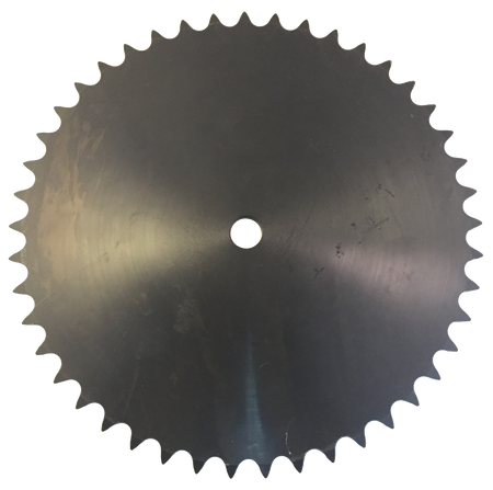 100A45 45-Tooth, 100 Standard Roller Chain Type A Sprocket (1 1/4" Pitch) - Froedge Machine & Supply Co., Inc.