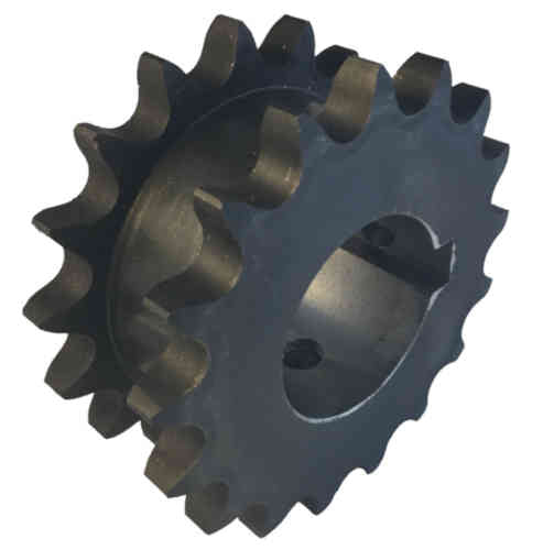 DS50A17 17-Tooth, 50 Standard Roller Chain Type A Double Single Sprocket (5/8" Pitch)