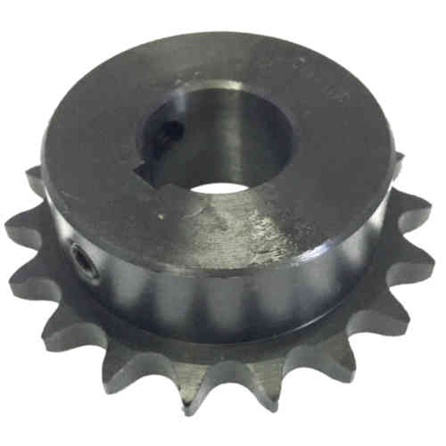 H4018X1 18-Tooth, 40 Standard Roller Chain Finished Bore Sprocket (1/2" Pitch, 1" Bore)
