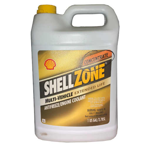 ShellZone MultiVehicle Extended Life Antifreeze and Coolant, 1 Gal