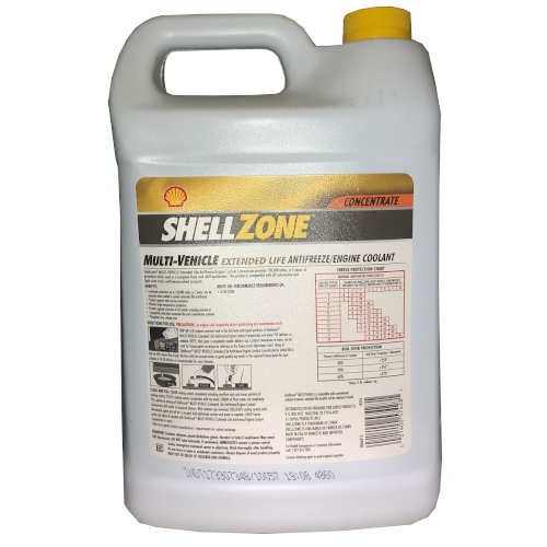 ShellZone MultiVehicle Extended Life Antifreeze and Coolant, 1 Gal