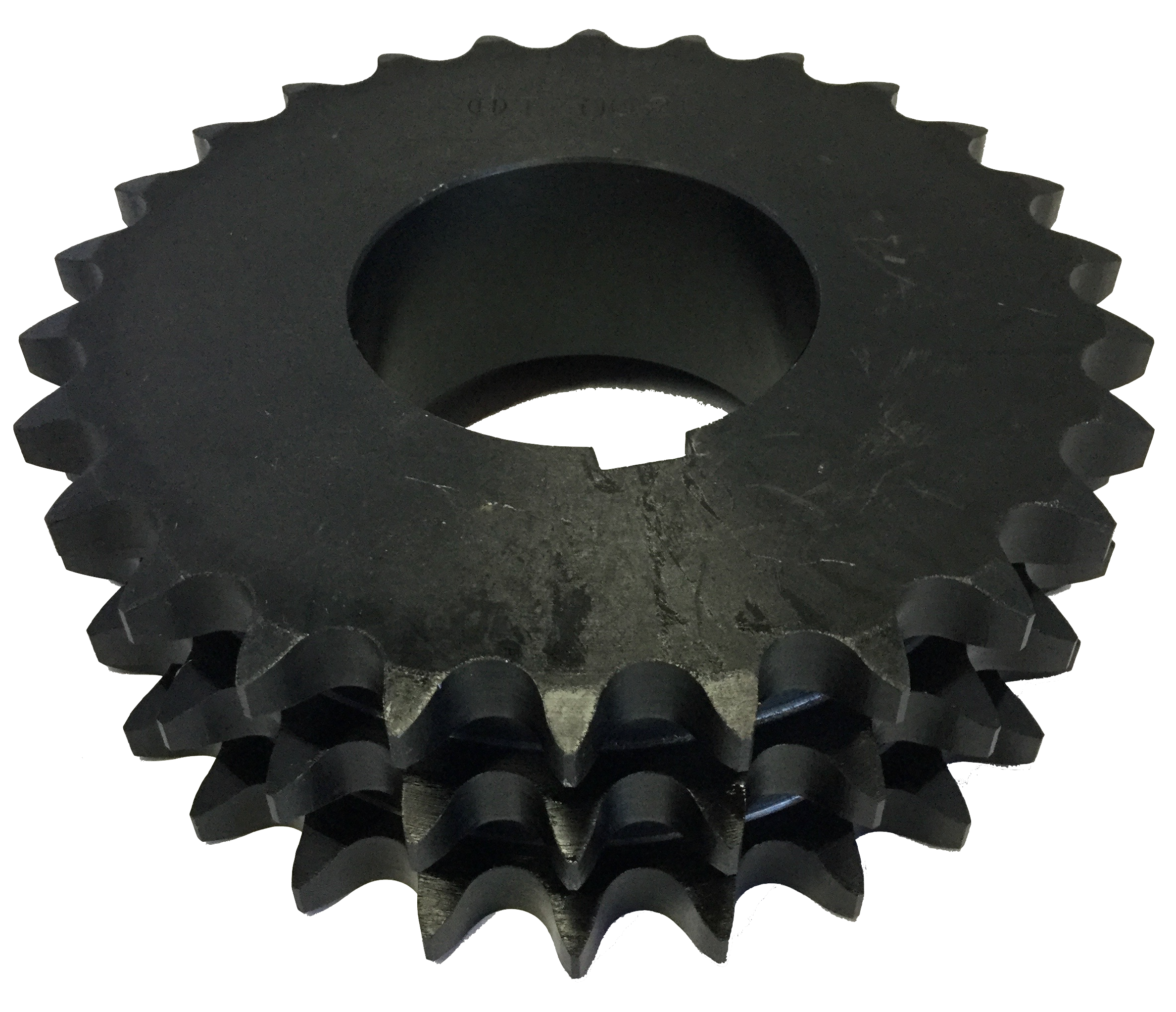 T60Q26 26-Tooth, 60 Standard Roller Chain Split Taper Triple Sprocket (3/4" Pitch) - Froedge Machine & Supply Co., Inc.