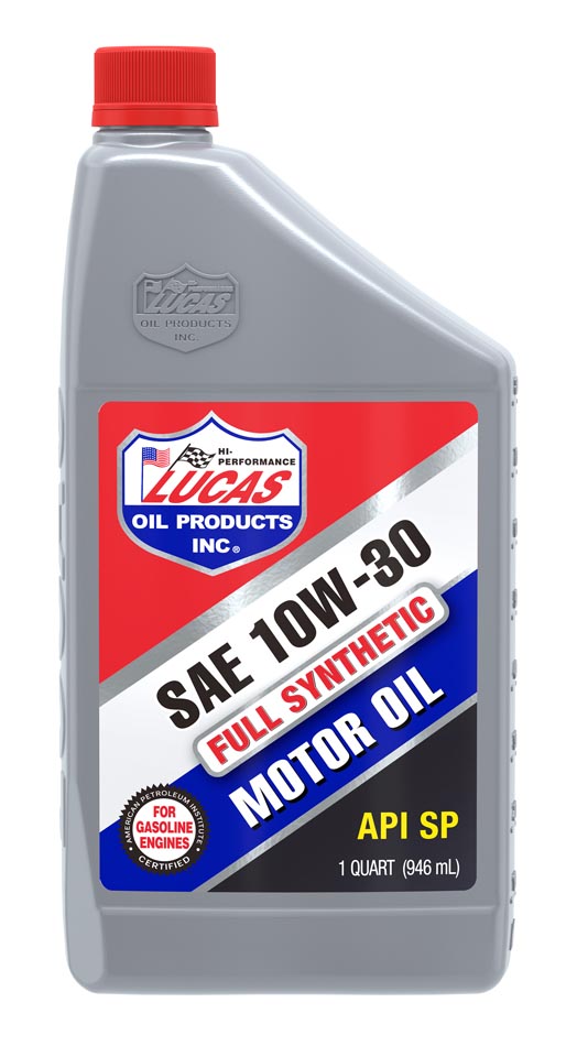 Lucas 10W-30 Synthetic Motor Oil, 1 Qt