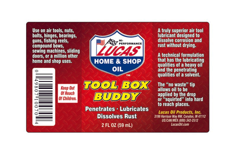 Lucas Tool Box Buddy 2oz