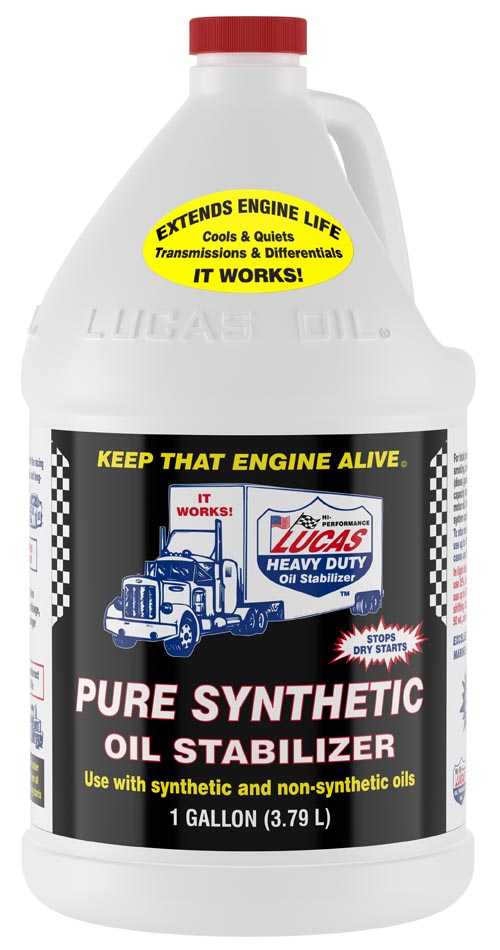 Lucas Oil 10131 Pure Synthetic Oil Stabilizer - 1 Gallon