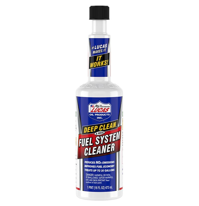 Lucas Deep Clean Fuel System Cleaner, 16 oz.