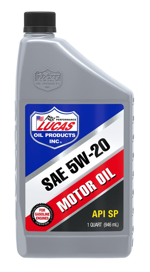 Lucas 5W-20 Petroleum Motor Oils, Qt