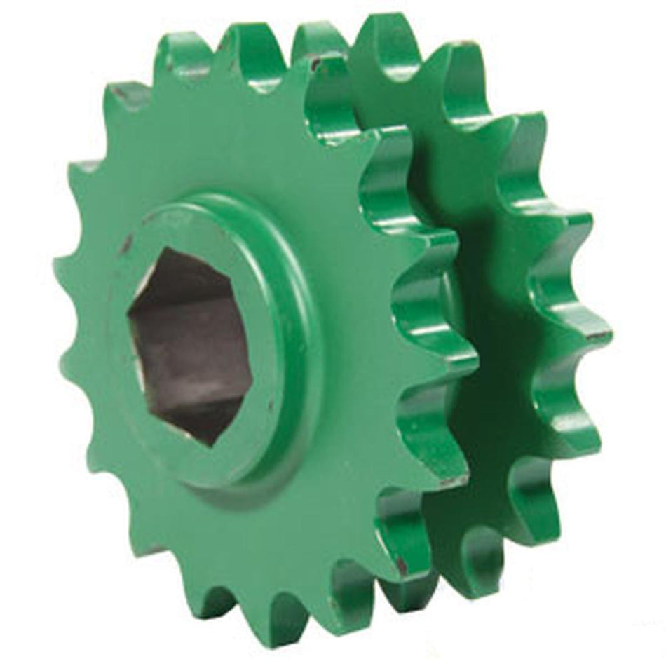 AE39301 Sprocket, Double. Main Drive, 17/17 Tooth