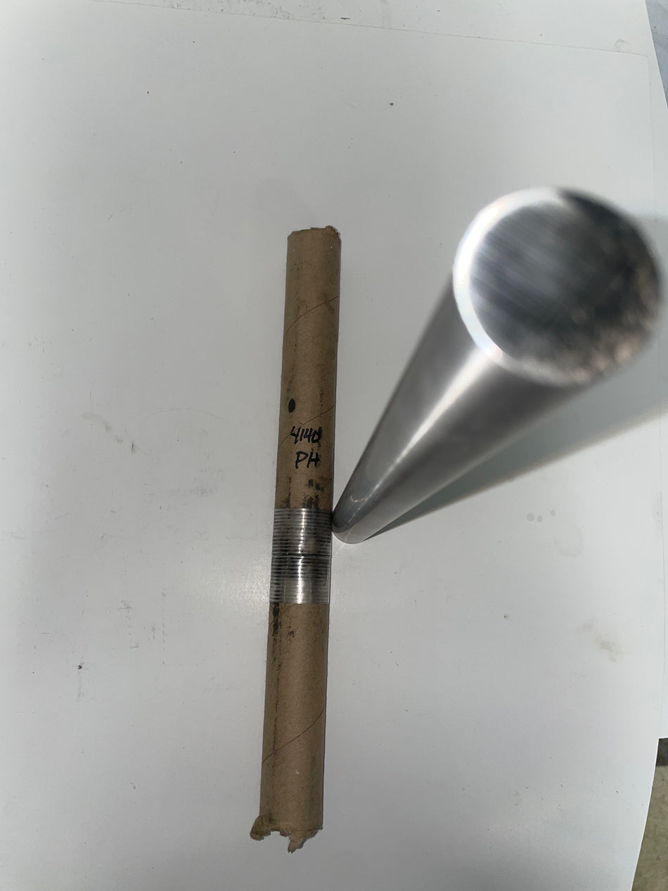 4140 PH Steel 1ft - 9/16" long, 1" Thick