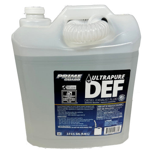 Prime Guard DEF Diesel Exhaust Fluid, 2.5 Gallons