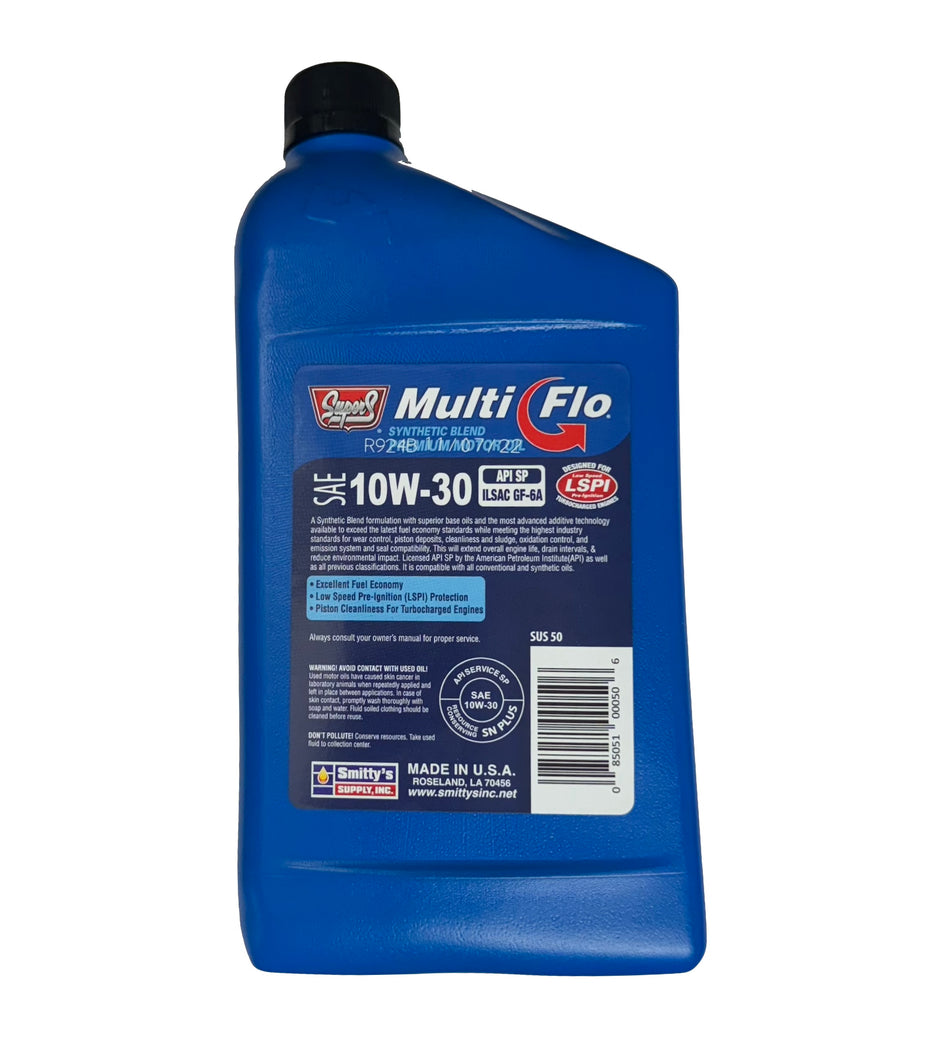 Multi-Flo Synthetic Blend 10W30 1 Quart