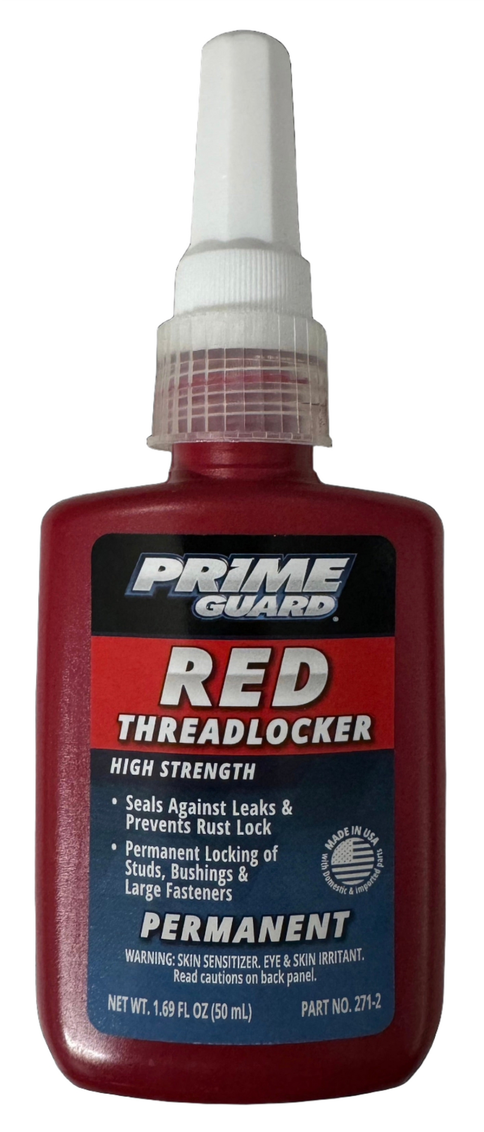 Prime Guard Red Threadlocker - 50ml