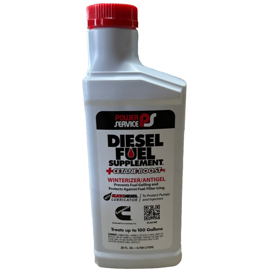 Power Service Products, Inc. Diesel Fuel Supplement +Cetane Boost, 26 oz.