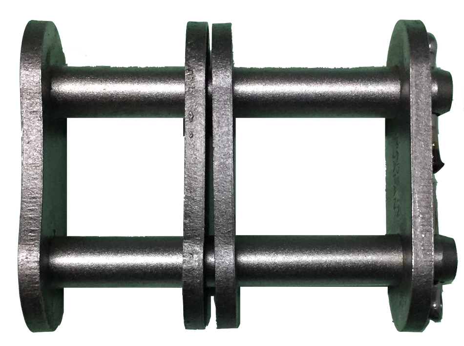 HKK 100-2CL 2-Strand #100 Standard Roller Chain Connecting Link (1 1/4" Pitch) - Froedge Machine & Supply Co., Inc.