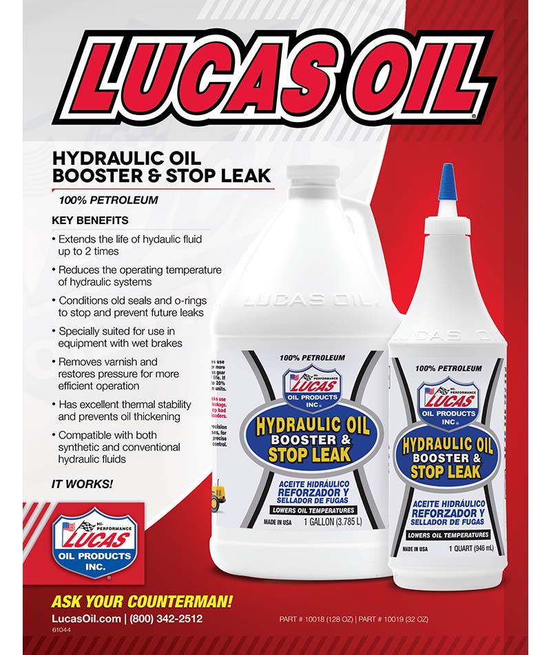 Lucas Hydraulic Oil Booster & Stop Leak, 1 Qt