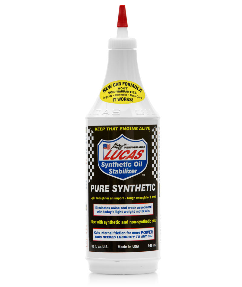 Lucas Pure Synthetic Oil Stabilizer, 1 Qt.