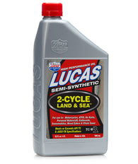 Lucas 2-Cycle Land & Sea Oil, 1 Qt