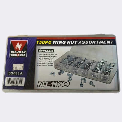 50411A Neiko Wing Nut Assortment