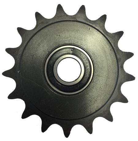 16B335 17-Tooth, 50 Standard Roller Chain Idler Sprocket (1/2" Bore) - Froedge Machine & Supply Co., Inc.