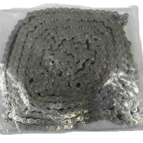 ANSI 25 Stainless Riveted Rollerless Split Bushing Chain 0.250" Pitch 10 Foot Box