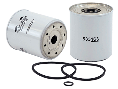 WIX 33163 Cartridge Fuel Metal Canister Filter, Pack of 1