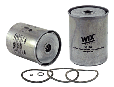 WIX 33196 Cartridge Fuel Metal Canister Filter, Pack of 1