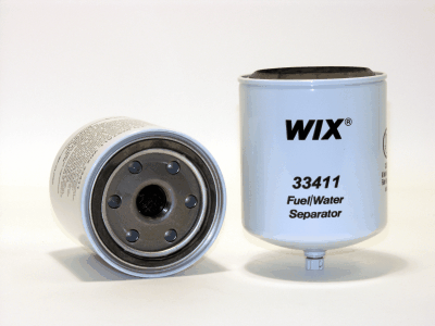 WIX 33411 Spin-On Fuel/Water Separator Filter, Pack of 1