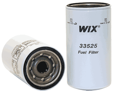 WIX 33525 Spin-On Fuel Filter, Pack of 1