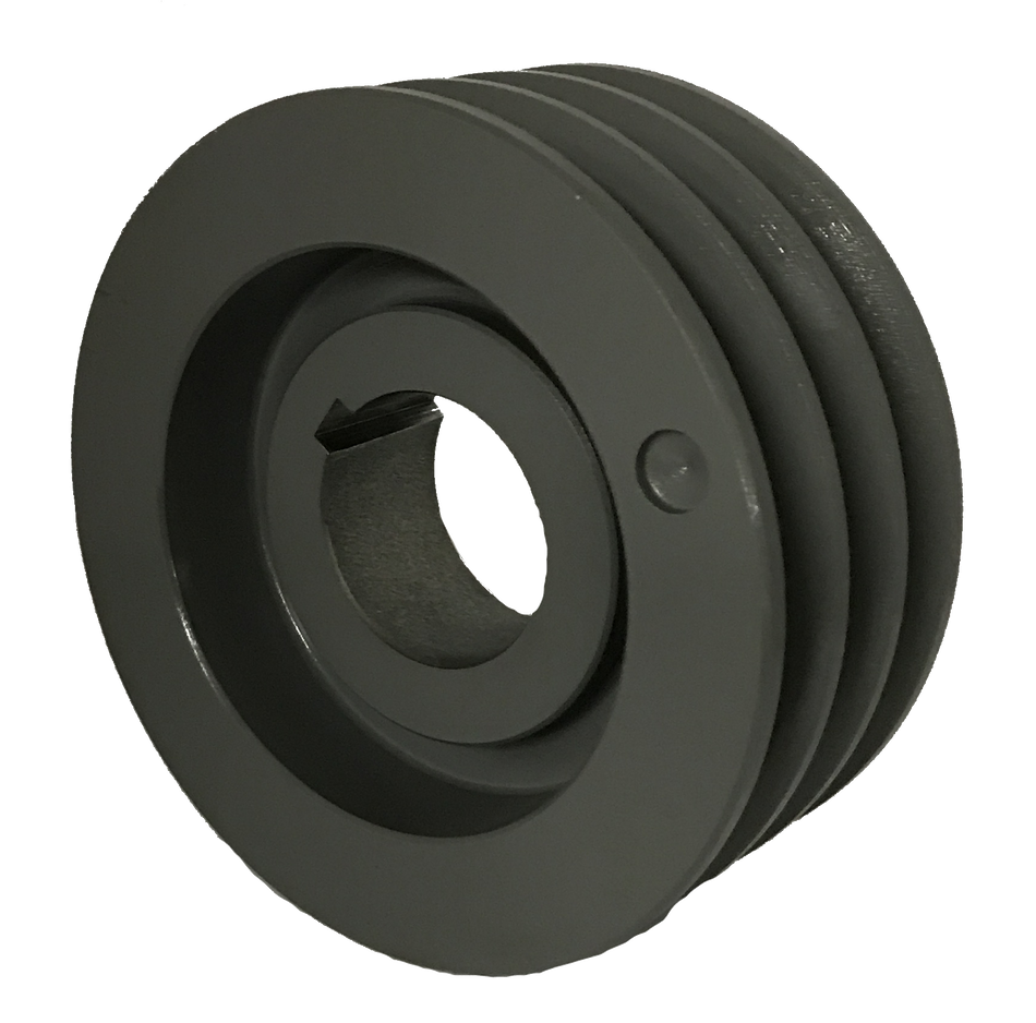 3TB-58 3-Groove Pulley Sheave A/B Series Split Taper - 3TB58 - Froedge Machine & Supply Co., Inc.