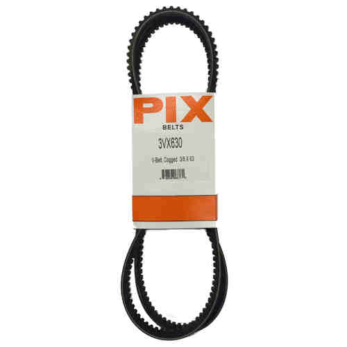 PIX 3H3VX630 Banded Cogged V-Belt 3/8 X 63"