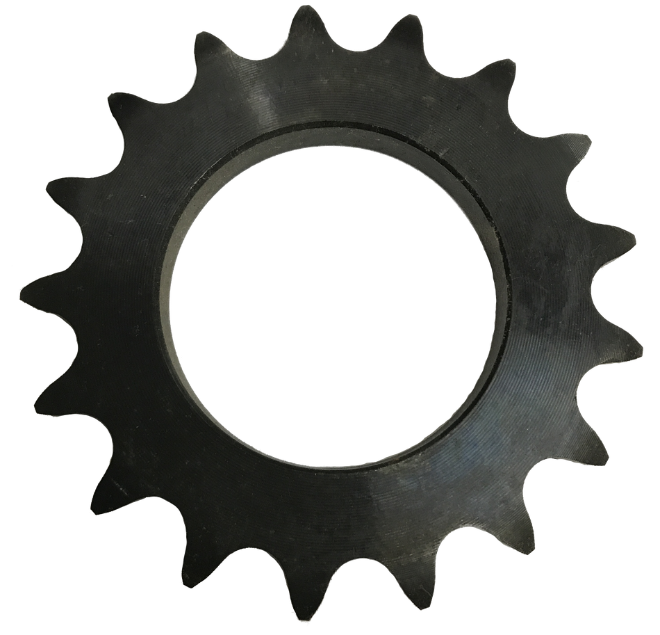 4017W 17-Tooth, 40 Standard Roller Chain W-Series Hub Sprocket (1/2" Pitch) - Froedge Machine & Supply Co., Inc.