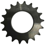 4018W 18-Tooth, 40 Standard Roller Chain W-Series Hub Sprocket (1/2" Pitch)