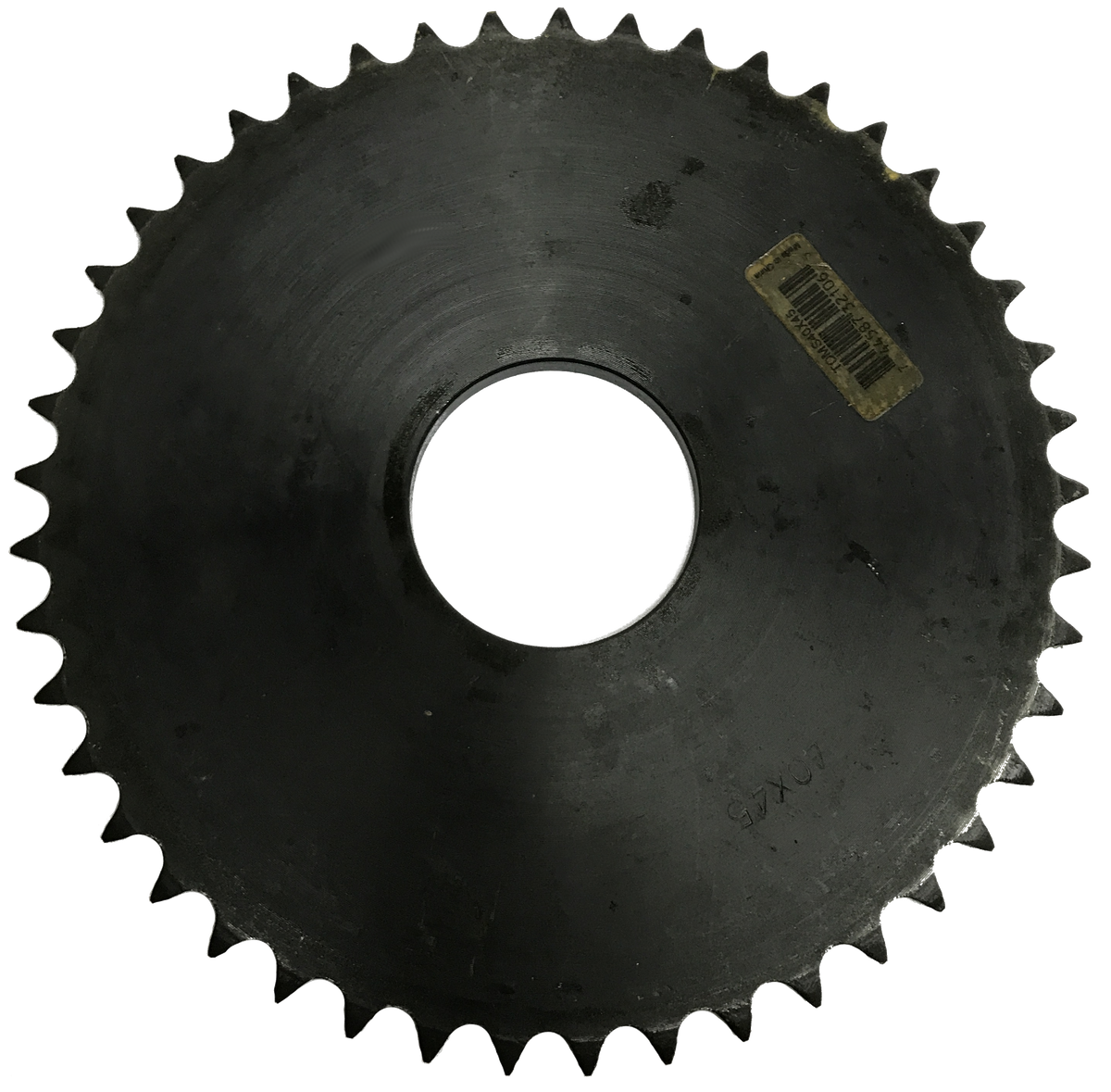 4045X 45-Tooth, 40 Standard Roller Chain X-Series Hub Sprocket (1/2" Pitch) - Froedge Machine & Supply Co., Inc.