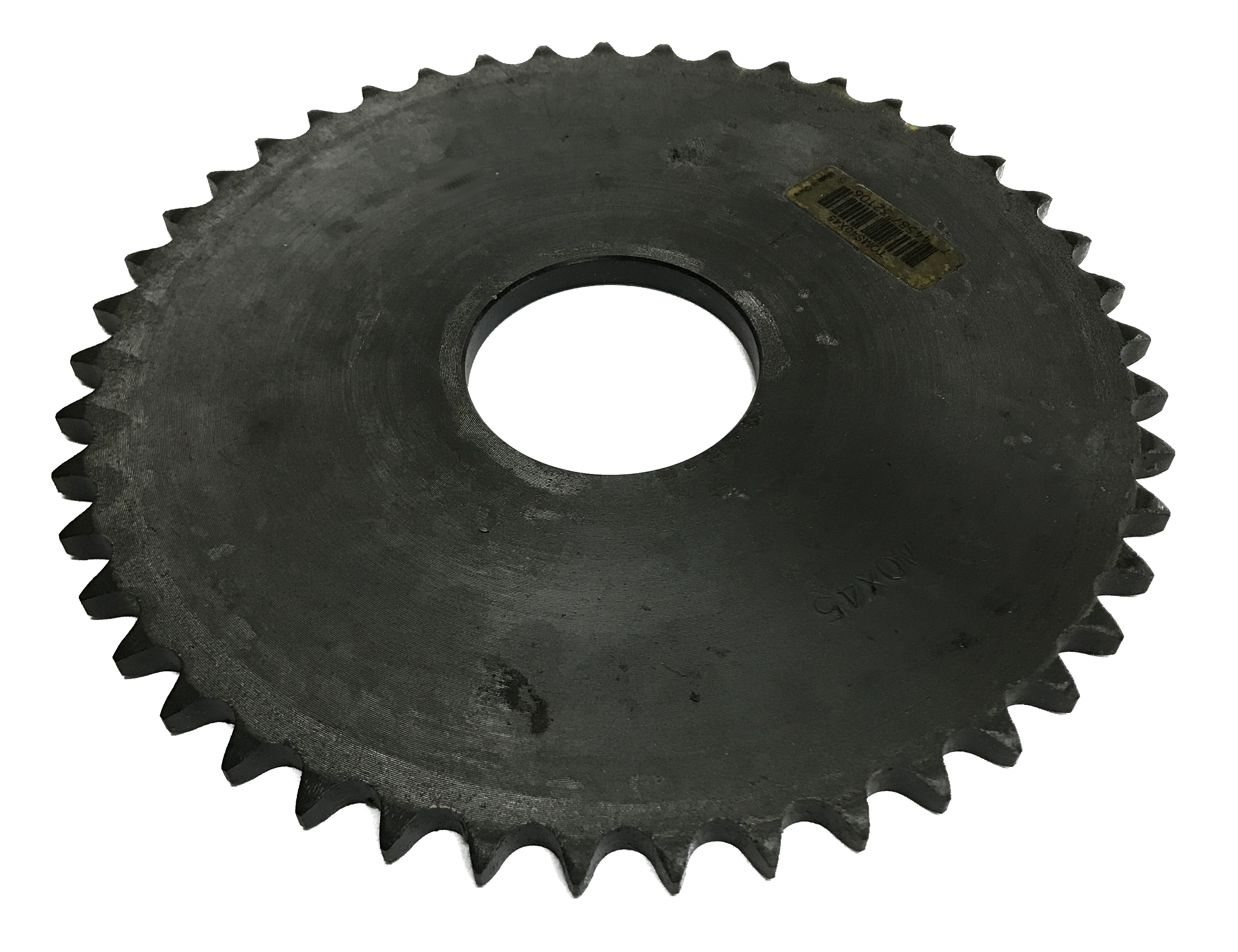 4045X 45-Tooth, 40 Standard Roller Chain X-Series Hub Sprocket (1/2" Pitch) - Froedge Machine & Supply Co., Inc.