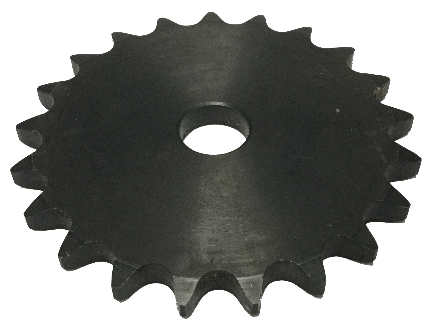 40A21 21-Tooth, 40 Standard Roller Chain Type A Sprocket (1/2" Pitch) - Froedge Machine & Supply Co., Inc.