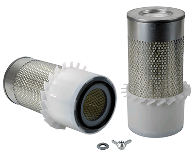 WIX 46487 Air Filter w/Fin, Pack of 1