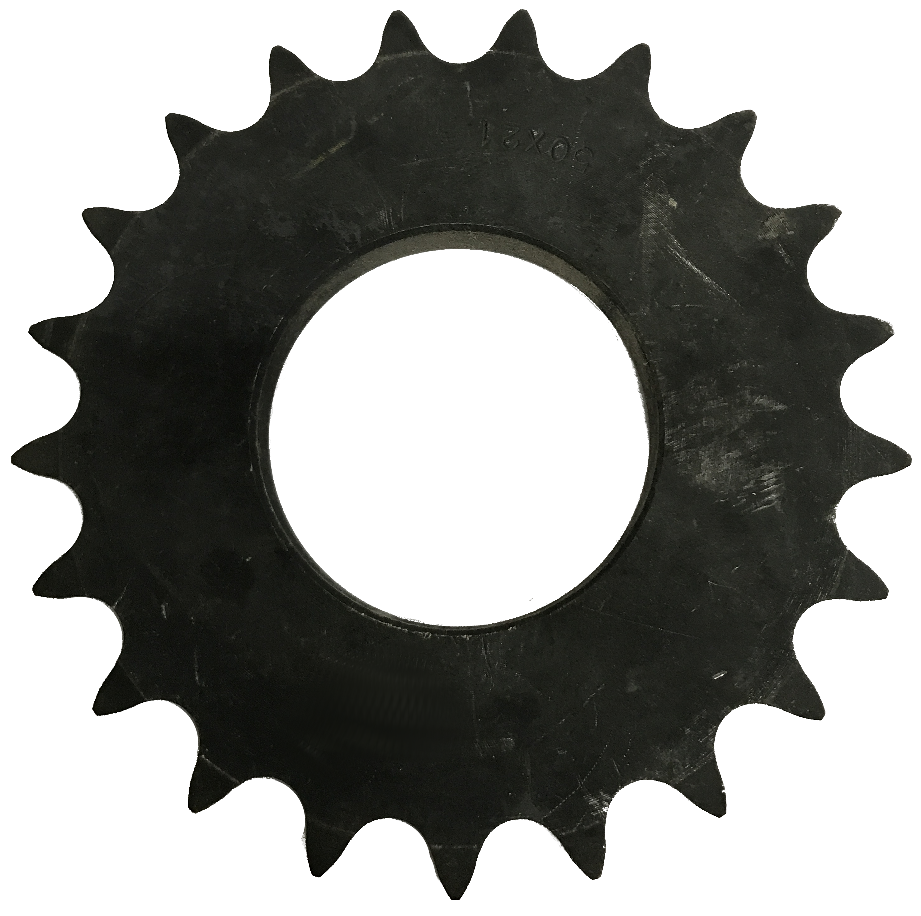 4021X 21-Tooth, 40 Standard Roller Chain X-Series Hub Sprocket (1/2" Pitch) - Froedge Machine & Supply Co., Inc.