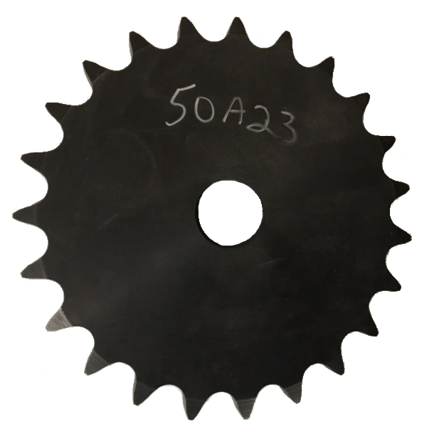 50A23 23-Tooth, 50 Standard Roller Chain Type A Sprocket (5/8" Pitch) - Froedge Machine & Supply Co., Inc.