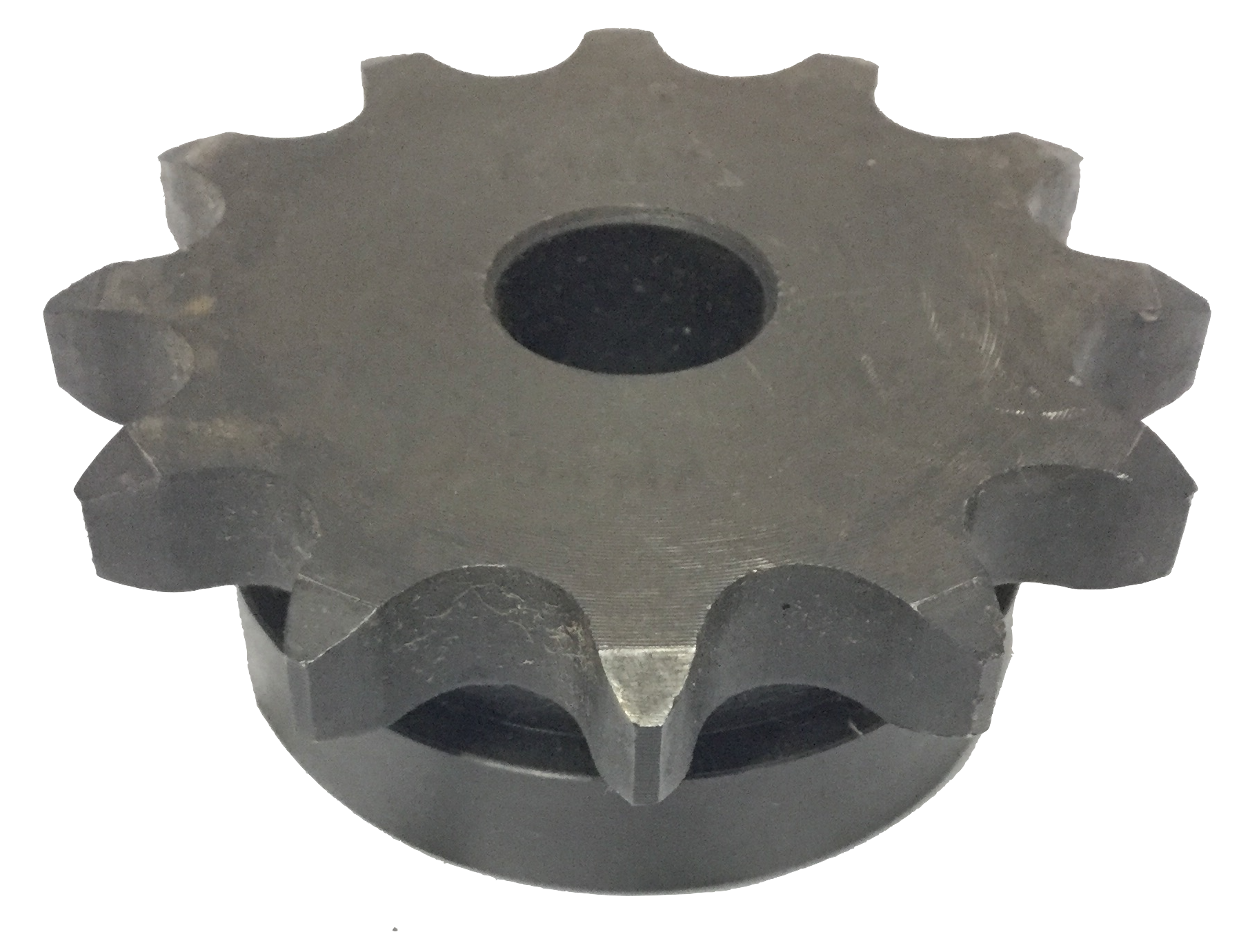 100B12 12-Tooth, 100 Standard Roller Chain Type B Sprocket (1 1/4" Pitch) - Froedge Machine & Supply Co., Inc.