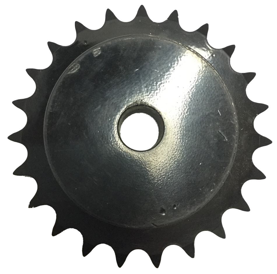 50B23 23-Tooth, 50 Standard Roller Chain Type B Sprocket (5/8" Pitch) - Froedge Machine & Supply Co., Inc.