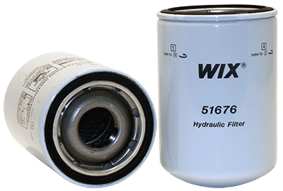 WIX 51676 Spin-On Hydraulic Filter, Pack of 1
