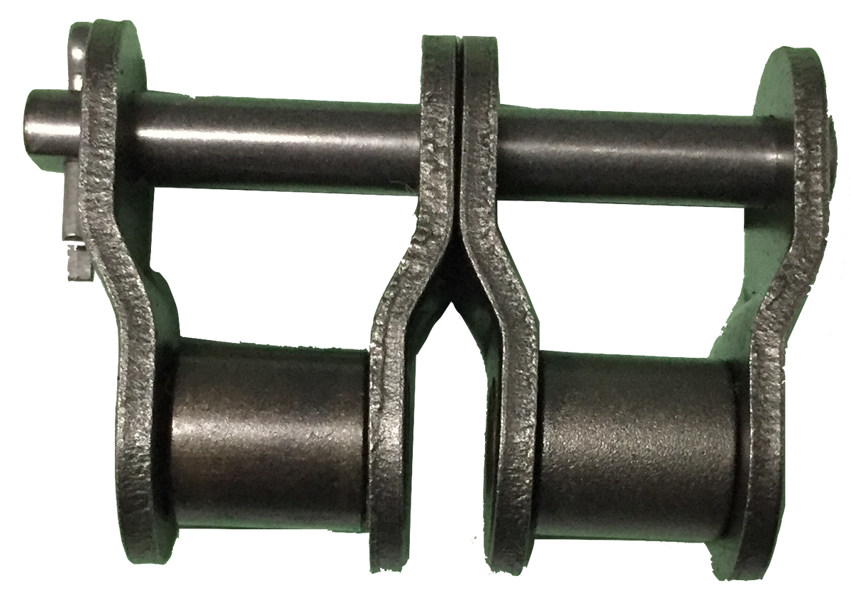 2-Strand #60 Standard Roller Chain Offset Link (3/4" Pitch) - Froedge Machine & Supply Co., Inc.