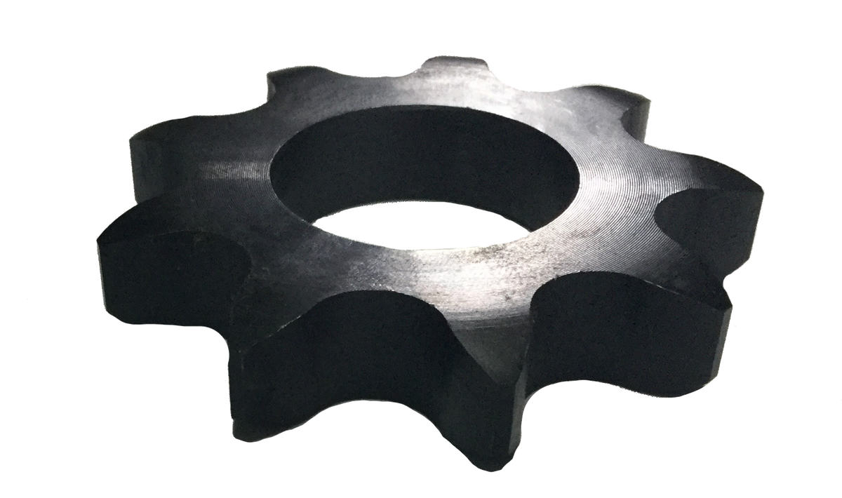 6009V 9-Tooth, 60 Standard Roller Chain V-Series Sprocket (3/4" Pitch) - Froedge Machine & Supply Co., Inc.