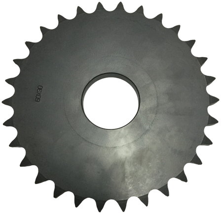 6030X 30-Tooth, 60 Standard Roller Chain X-Series Sprocket (3/4" Pitch) - Froedge Machine & Supply Co., Inc.