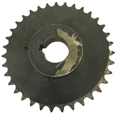 6035X11516 35-Tooth, 60 Standard Roller Chain X-Series Sprocket (3/4" Pitch, 1 15/16" Bore) - Froedge Machine & Supply Co., Inc.