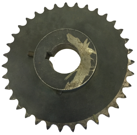6035X11516 35-Tooth, 60 Standard Roller Chain X-Series Sprocket (3/4" Pitch, 1 15/16" Bore) - Froedge Machine & Supply Co., Inc.