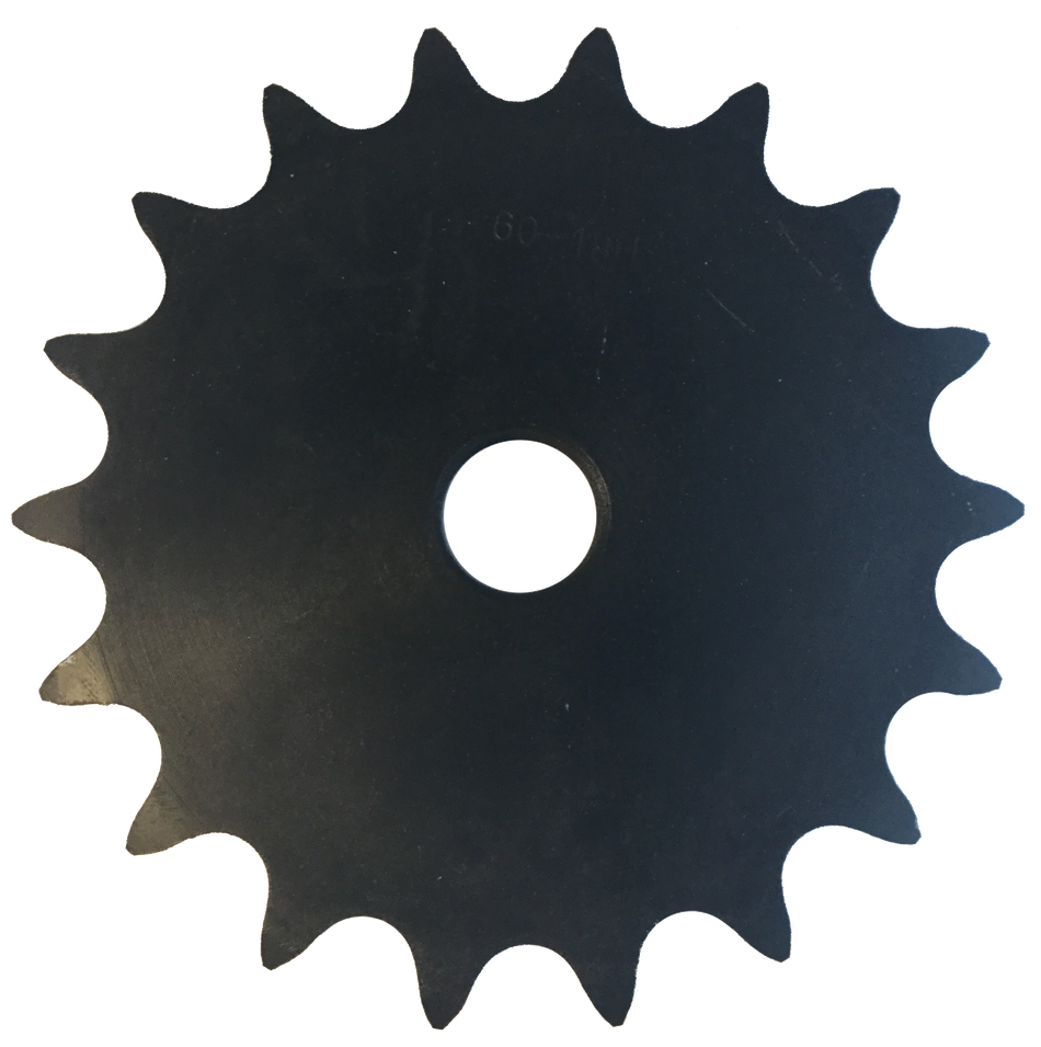 60A18 18-Tooth, 60 Standard Roller Chain Type A Sprocket (3/4" Pitch) - Froedge Machine & Supply Co., Inc.